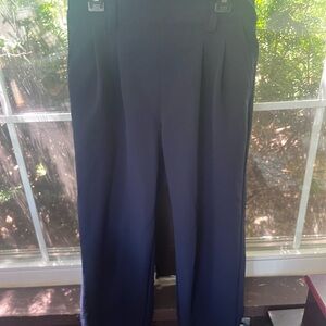 LOFT Navy Blue Classic Trousers
